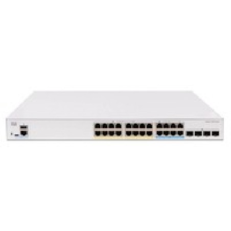 Cisco Catalyst 1300X-24P-4X - Prepínac - L3 - rízený - 4 x 10 Gigabit SFP28 + 24 x 10/100/1000 (PoE+) - Lze montovat do
