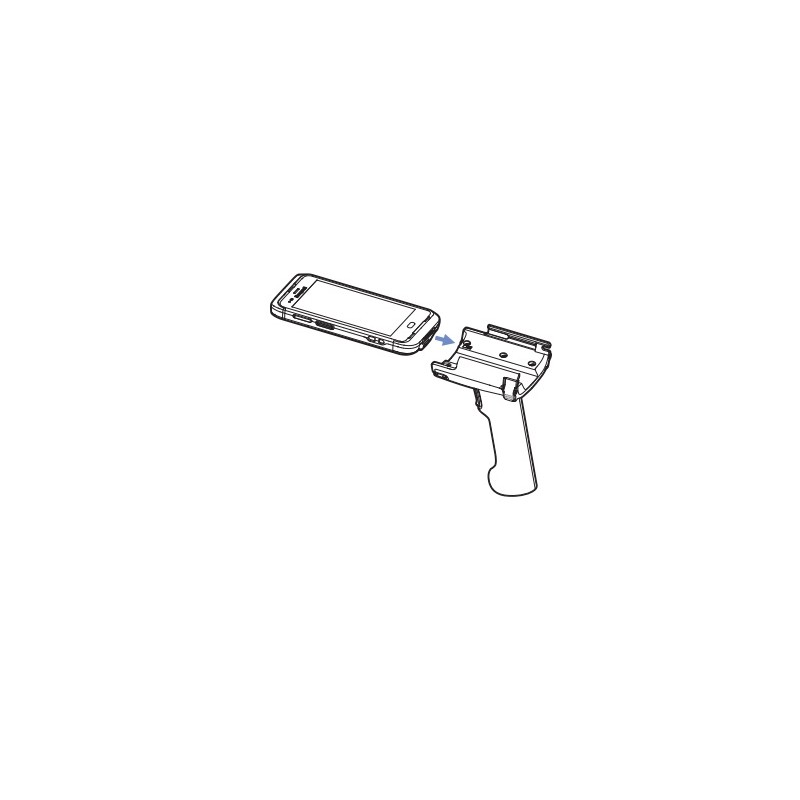 CT40 scan handle, fully compatible with 1 bay and 4 bay docks.