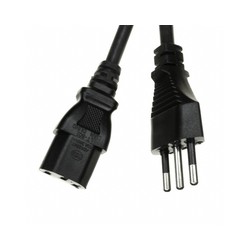 POWER CORD, 250VAC 10A CEI 23-1/6/VII PLUG, ITALY