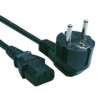 Cisco - Elektrický kabel - IEC 60320 C15 do power CEE 7/7 (M) - AC 250 V - 2.5 m - Evropa - pro Nexus 93108TC-EX, 93180YC-FX