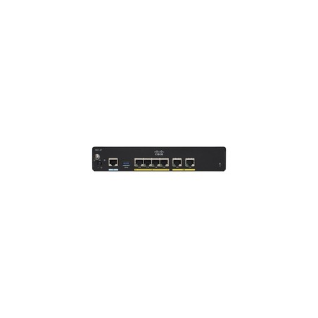 Cisco Integrated Services Router 927 - Směrovač - kabelový modem 4portový switch - 1GbE - porty WAN: 2 C9274P