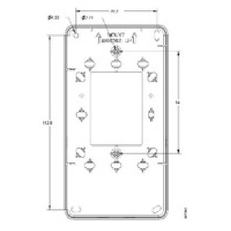 Cisco - Sada rozpěrek - pro Catalyst 9105AXW