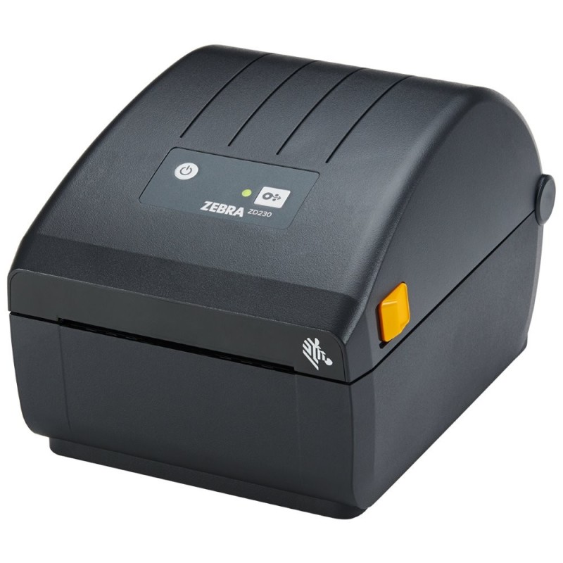Direct Thermal Printer ZD230 Standard EZPL, 203 dpi, EU and UK Power Cords, USB