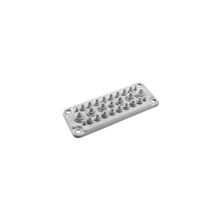 Spacial - Cable entry membrane type FL21 with 27 entrances IP66