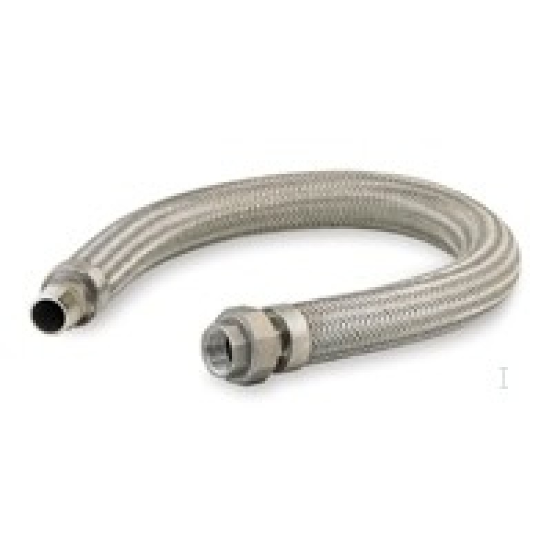 6ft (1.828m) Stainless Flex Pipe Kit 1 MPT to 1 , 6ft (1.828m) Stainless Flex Pipe Kit 1 MPT to 1 FPT Union