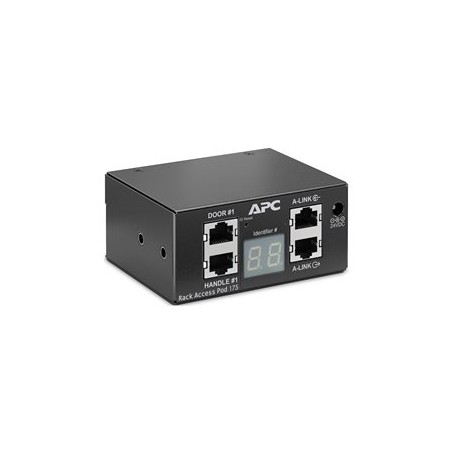 NetBotz Rack Access Pod 175 (pod, 13.56 MHz handles, and door contacts for APC SX rack).