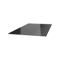 PANEL CONNECTOR PLASTIC 1200MM/X12 BLACK