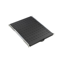 GO Rack ACCESSORY, Sliding Shelf, 4 point fixing, Depth 570mm for 800mm cabinets, Load 30kg, Universal