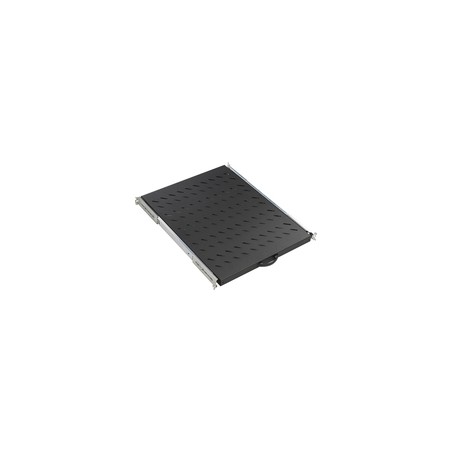 GO Rack ACCESSORY, Sliding Shelf, 4 point fixing, Depth 570mm for 800mm cabinets, Load 30kg, Universal
