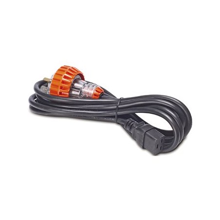 Power Cord, C19 to 15A Australia Plug, 3.7m