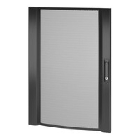 NetShelter SX 18U 600mm Wide Perforated Curved Door Black