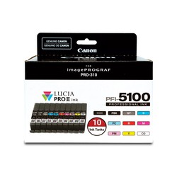 Canon CARTRIDGE PFI-5100 MBK/PBK/C/M/Y/PC/PM/R/GY/CO Multi Pack cartridge pro ImagePROGRAF PRO-310
