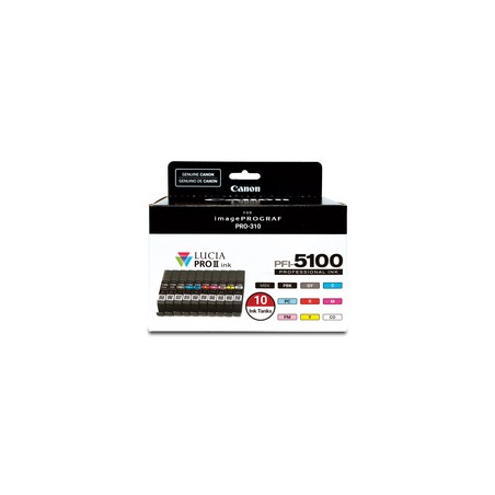 Canon CARTRIDGE PFI-5100 MBK/PBK/C/M/Y/PC/PM/R/GY/CO Multi Pack cartridge pro ImagePROGRAF PRO-310