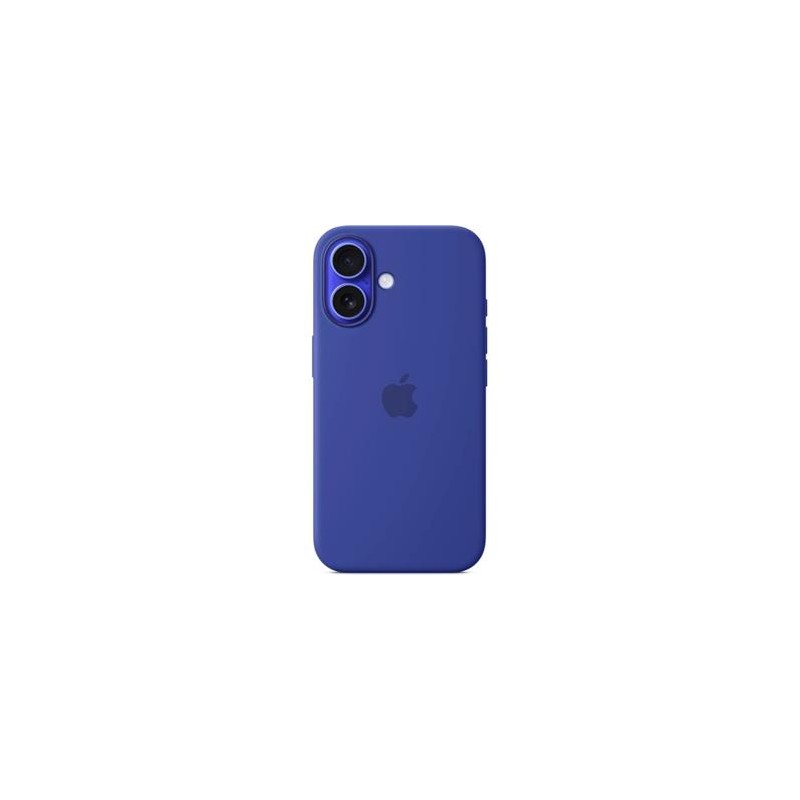 iPhone 16 Silicone Case with MS - Ultramarine