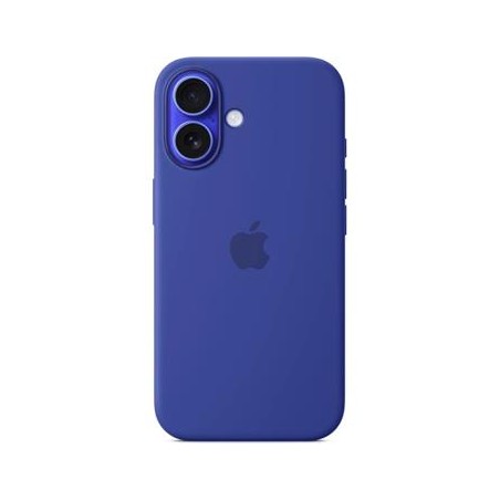 iPhone 16 Silicone Case with MS - Ultramarine
