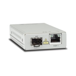 Allied Telesis 10/100/1000T TO 100/1000X SFP/Gbit Mini MC With SFP Connector