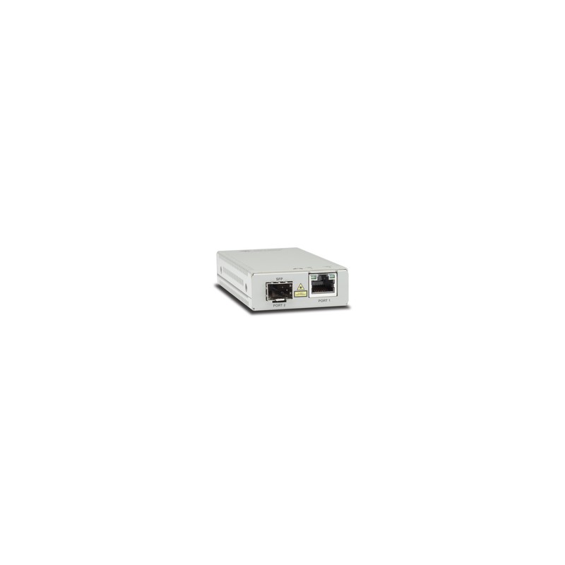 Allied Telesis 10/100/1000T TO 100/1000X SFP/Gbit Mini MC With SFP Connector