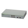 Gigabit webSmart switch, 8x 10/100/1000TX + 2x SFP ports, EU Power Cord.