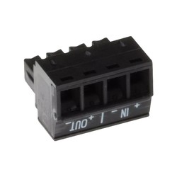 AXIS Connector A 4-pin 3.81 Straight IN/OUT - Konektor pro kameru (balení 10)