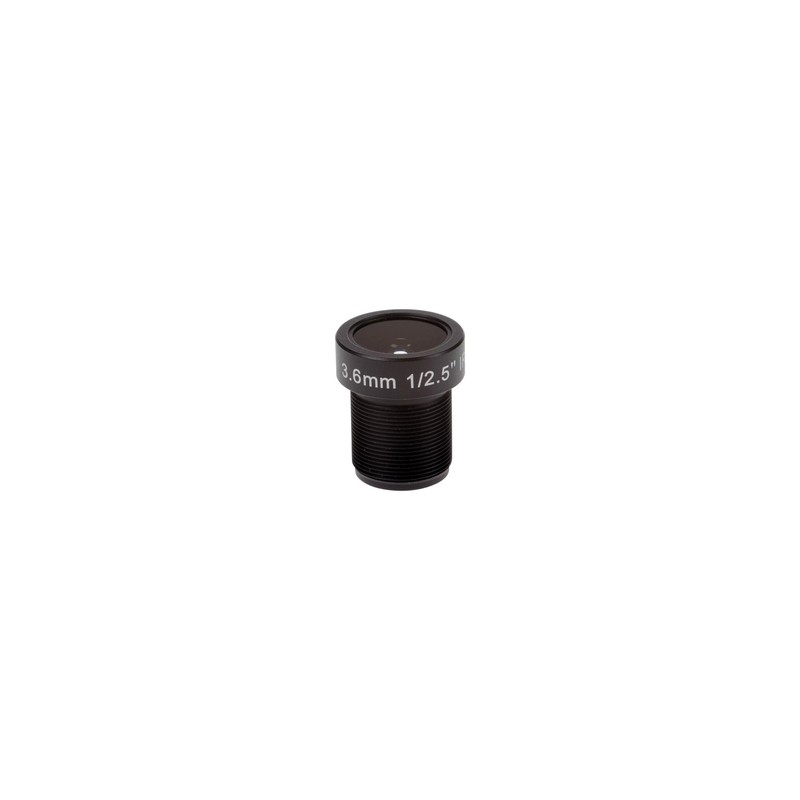 AXIS M12 Megapixel - CCTV objektiv - 1/4" - úchyt M12 - 3.6 mm - f/1.8 (balení 10) - pro AXIS P3904-R M12, P3905-R, P3905-R