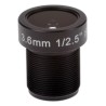 AXIS M12 Megapixel - CCTV objektiv - 1/4" - úchyt M12 - 3.6 mm - f/1.8 (balení 10) - pro AXIS P3904-R M12, P3905-R, P3905-R
