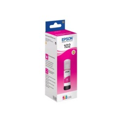 Epson 102 - 70 ml - purpurová - originální - inkoustový zásobník - pro EcoTank ET-15000, 2750, 2751, 2756, 2850, 2851, 2856