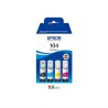 Epson EcoTank 104 - 4-balení - černá, žlutá, azurová, purpurová - originální - doplnění inkoustu - pro EcoTank ET-14100, 1810