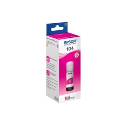 Epson EcoTank 104 - 65 ml - purpurová - originální - inkoustový zásobník - pro EcoTank ET-14100, 1810, 2721, 2810, 2811, 2812