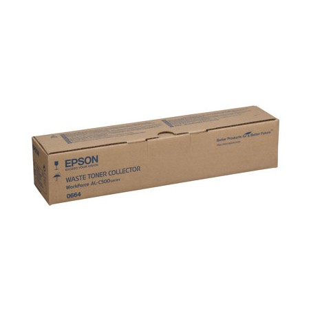 Epson originální waste box C13S050664, 25000/75000str., Epson AcuLaser C500DN, odpadní nádobka