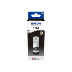 Epson EcoTank 104 - 65 ml - černá - originální - inkoustový zásobník - pro EcoTank ET-14100, 1810, 2721, 2810, 2811, 2812