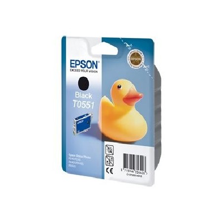Epson originální ink C13T05514020, black, blistr s ochranou, 290str., 8ml