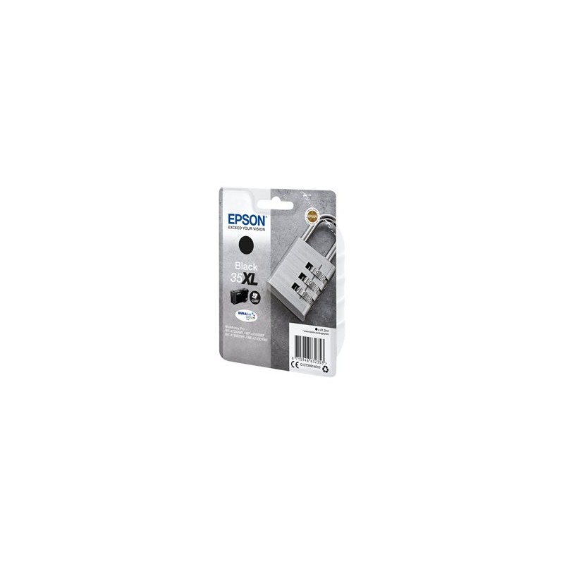 Epson 35XL - 41.2 ml - XL - černá - originální - inkoustová cartridge - pro WorkForce Pro WF-4720, WF-4720DWF, WF-4725DWF