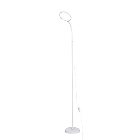 Platinet PFL1084W podlahová LED lampa 10W stmívatelná 2v1, bílá