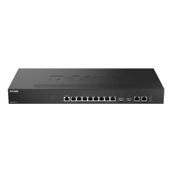 D-Link DMS-1250-12 - Prepínac - L2+ - inteligentní - 8 x 10/100/1000/2.5G + 2 x 10 Gigabit Ethernet + 2 x 10 Gigabit SFP+