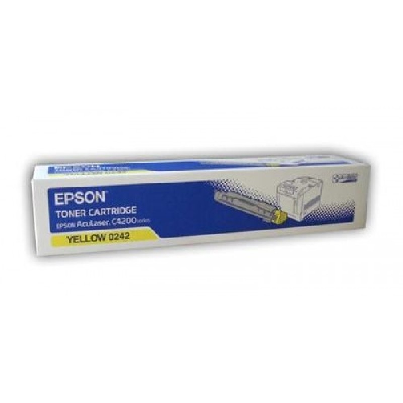 Epson - Žlutá - originální - kazeta s barvivem - pro AcuLaser C4200, C4200DNPC5-256, C4200DTNPC5-256
