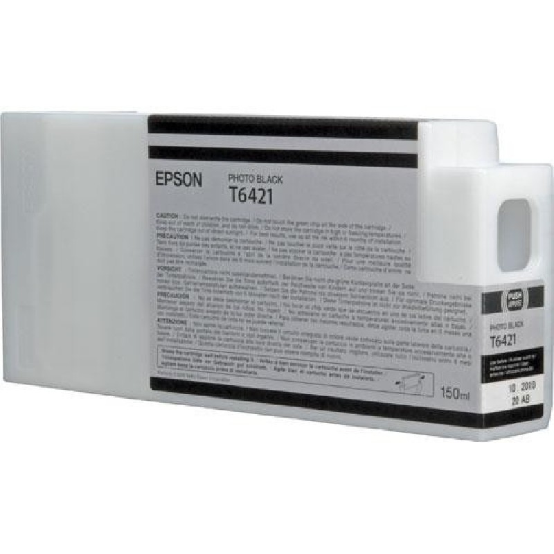 Epson originální ink C13T642100, photo black, 150ml