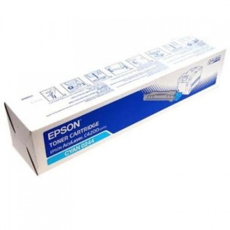 Epson - Azurová - originální - kazeta s barvivem - pro AcuLaser C4200, C4200DNPC5-256, C4200DTNPC5-256