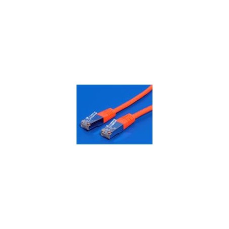 S/FTP patchkabel kat. 6, 1m, červený