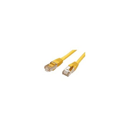 S/FTP patchkabel kat. 6, LSOH, 10m, žlutý