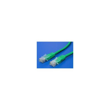 UTP patchkabel kat. 6, 0,5m, zelený