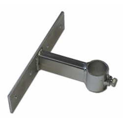 Držák stožáru o průměru 42mm, 10cm od zdi s delším pásem