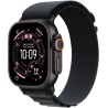Apple Watch Ultra 3 GPS + Cellular 49mm Black Titanium Case with Black Alpine Loop - Large