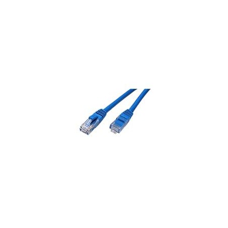 UTP patchkabel kat. 6, LSOH, modrý, 1m