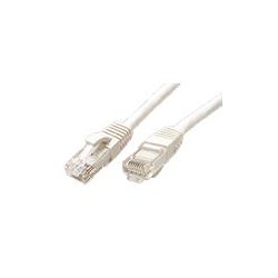 UTP patchkabel kat. 6, LSOH, bílý, 2m