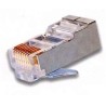 Konektor STP RJ45 (8p8c), Cat5E, 50µm, licna(lanko) - 100 ks