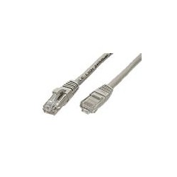 UTP patchkabel kat. 6, LSOH, šedý, 1m