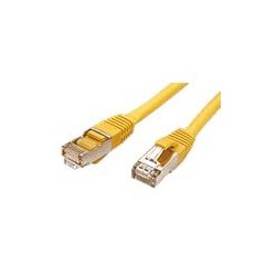 S/FTP patchkabel kat. 6, LSOH, 2m, žlutý