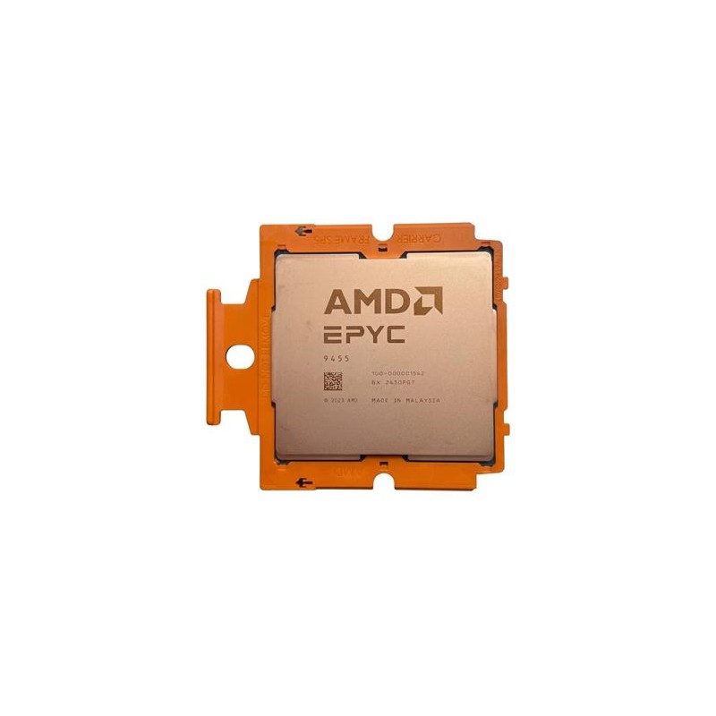 AMD CPU EPYC 9005 Series 48/96T Model 9455/Turin (3.15/4.4GHz Max Boost, 256MB, 300W, SP5) Tray