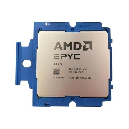 AMD CPU EPYC 9005 Series 128/256T Model 9745/Turin (2.4/3.7GHz Max Boost, 256MB, 400W, SP5) Tray