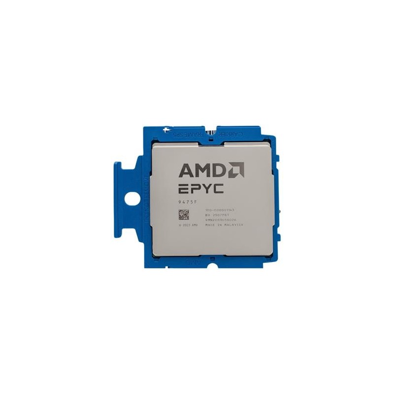 AMD CPU EPYC 9005 Series 48/96T Model 9475F/Turin (3.65/4.8GHz Max Boost, 256MB, 400W, SP5) Tray